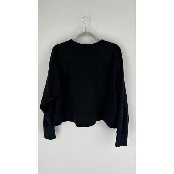 Nike Dry Versa Cropped Training Pullover Sweatshirt CD8793 Womens Large Black - Picture 11 of 12